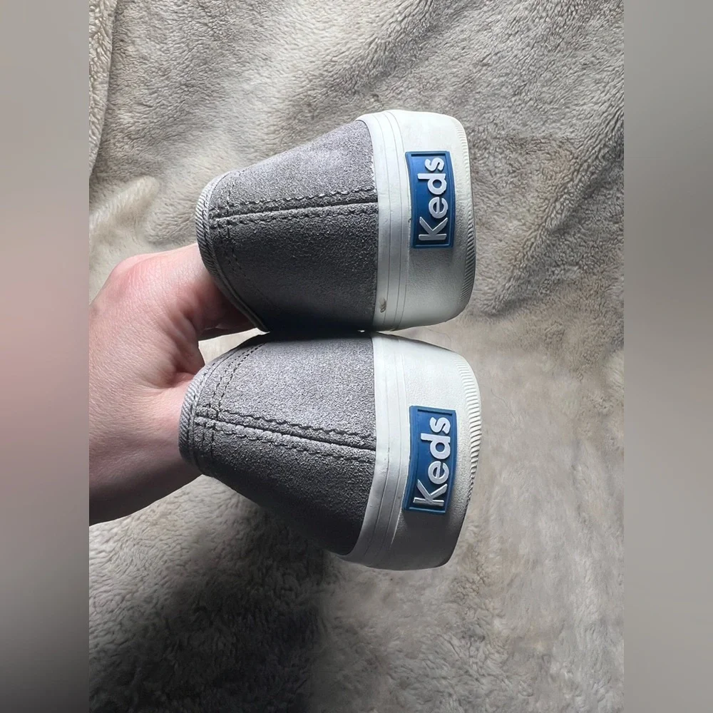 Keds women grey flats size 10
